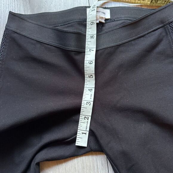 Helmut Lang Black Compress Mesh Dress Pants Legging Women’s Size Small Designer - Picture 8 of 12